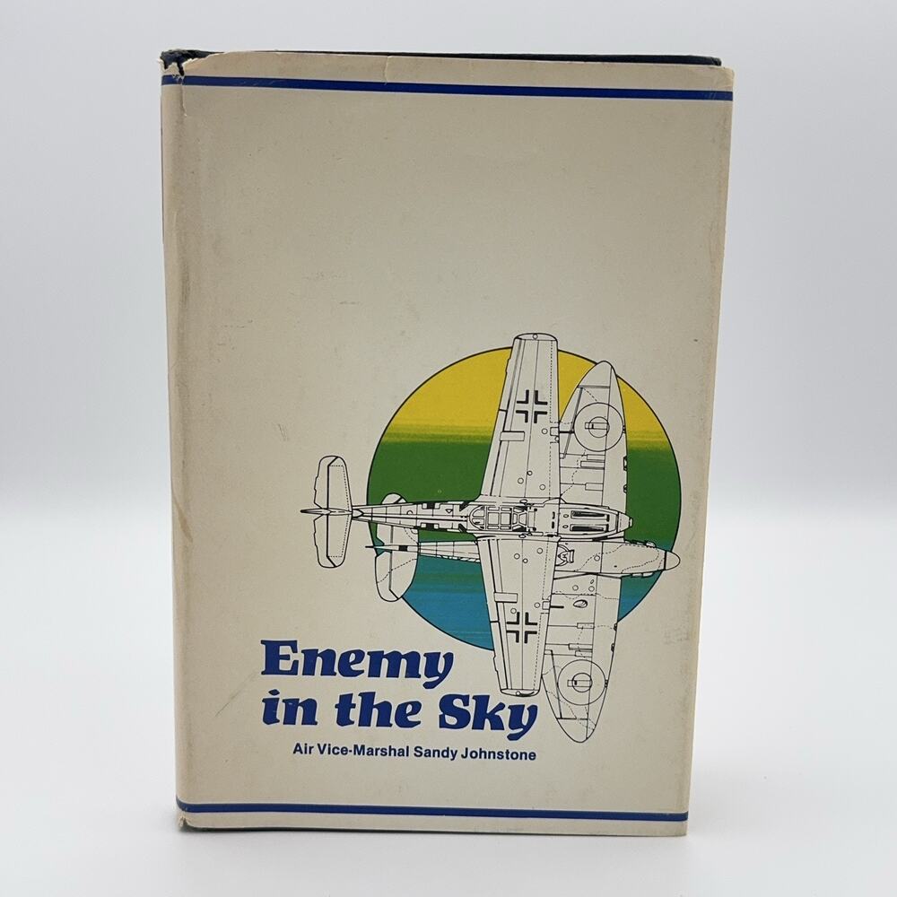 Enemy In The Sky By Sandy Johnstone World War 2 Memoir American 1st Edition 1979